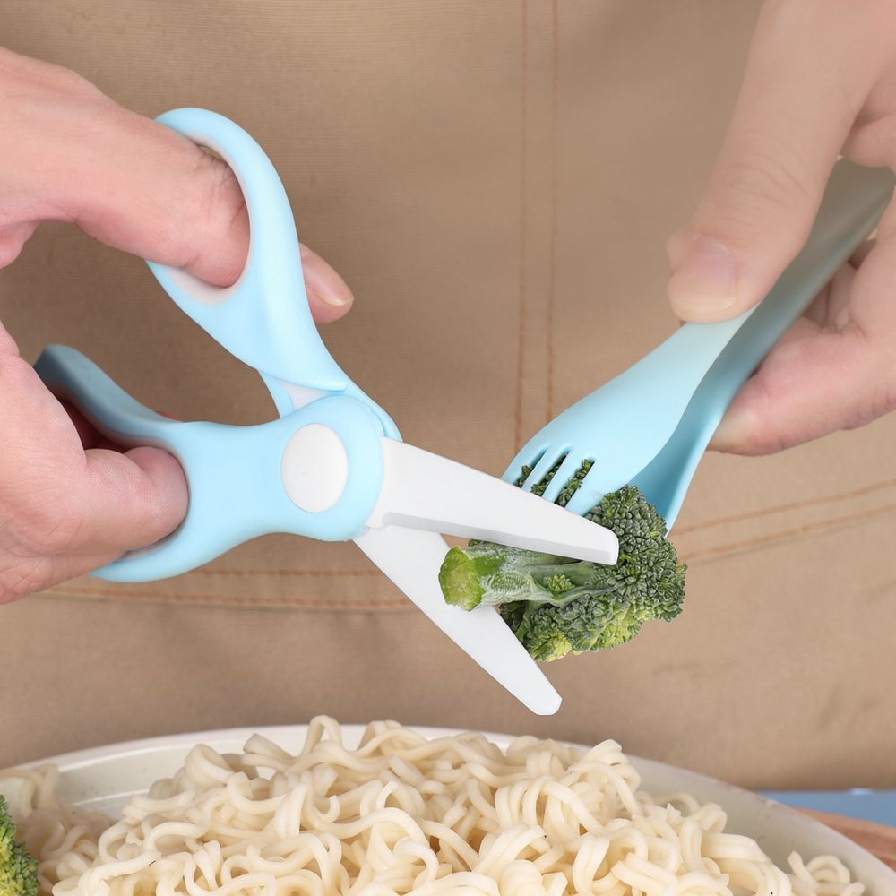 Baby Food Scissors - Łatwe w czyszczeniu ceramiczne nożyczki do