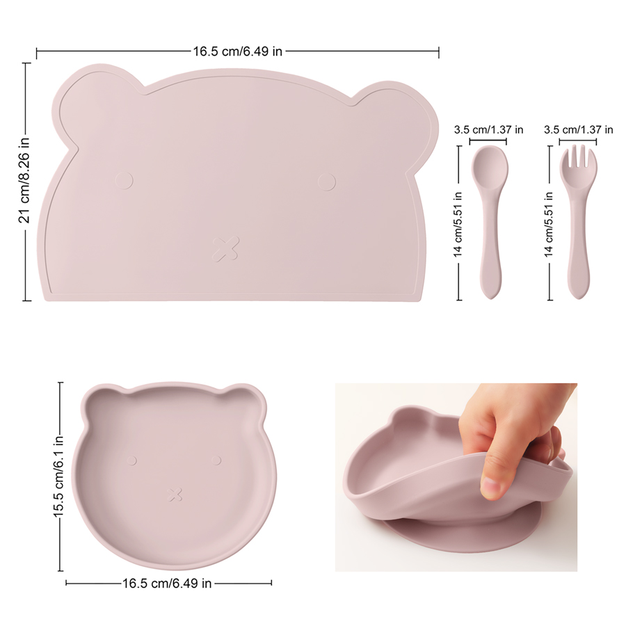 Bez BPA 4 szt. Silikonowa zast – Baby Food Menu recenzja i cena